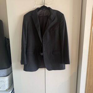 Saks Fifth Avenue Charcoal Men's Suit